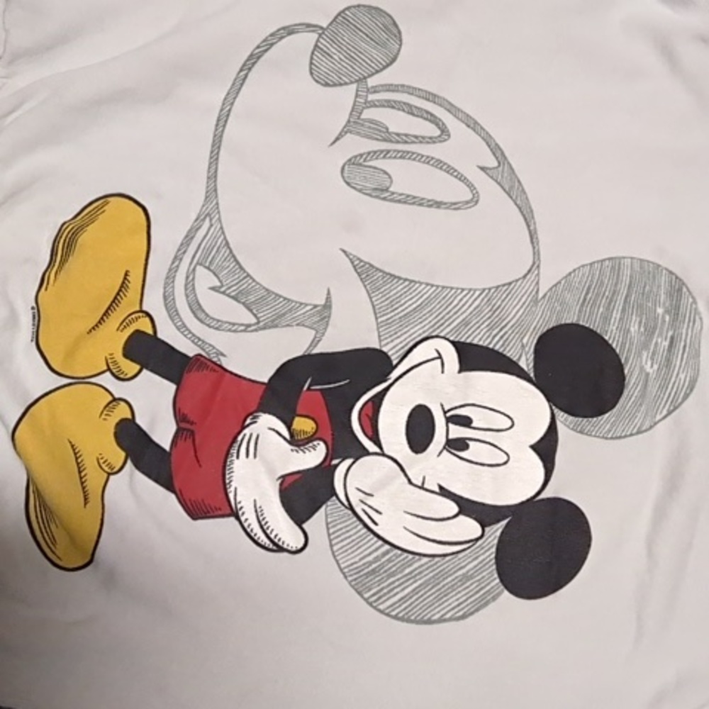 Lot 5 Disney sweatshirt, 3 recycle bags, & 1 Disney bucket - Picture 3 of 8